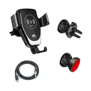 Car Wireless Charger 15w Fast Charging Mobil Fast Wireless Charger  Car Holder Charger Automatic Induction Clamping