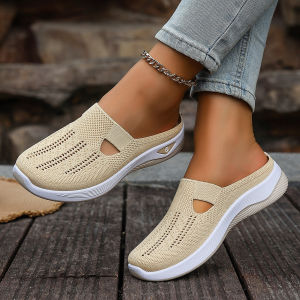 Free Shipping 2026 Spring And Summer Breathable Half-Slipper WomenS Casual Shoes
