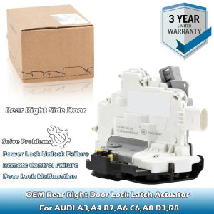 OEM Rear Right Door Lock Latch Actuator 4F08390168E0839016AA8E0839016AB For AUDI A3A4 B7A6 C6A8 D3R8/SEAT
