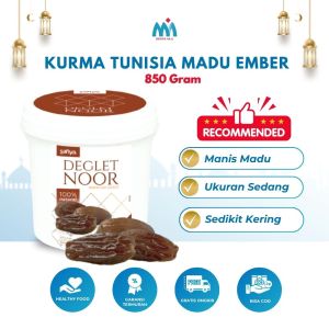Kurma Tunisia Madu Ember Safiya 850 Gram Super Premium - Oleh Oleh Haji Umroh