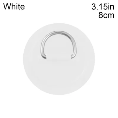 FULLNI Stainless Steel Canoe Inflatable Boat Patch Kayak Surfboard SUP Tie Down D Ring Pad/Patch Raft Dinghy
