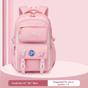 《Back to School Sales》NEW Waterproof Kids School Bag Light and large capacity Children’s School Backpacks (6-15Y) Spine Protection Load Reduction Primary Student School Bag With Reflective Strips