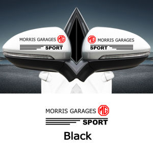 2PCS Car Styling Rearview Mirror Decoration Sticker Vinyl For MG ZS GS HS EZS MG5 GT MG6 MG7 350 42 550 ZT 7 3 TF 5 RX5