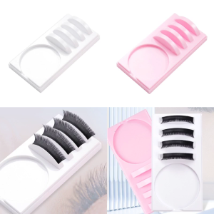 Eyelash Holder Rectangular Individual Eyelash Extension Adhesive Glues Pallet Makeup Tool Adhesive Glues Stand Holder
