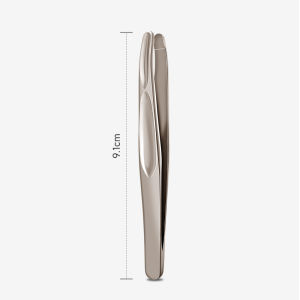Round Tips Eyebrow Tweezers Stainless Steel Eye Brow Clips Fine Hairs Puller Makeup Tools