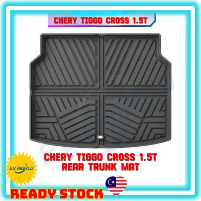 【C398】New Chery Tiggo Cross HEV (Hybrid) Tiggo Cross 1.5 Turbo TPE Boot Mat Rear Trunk Mat Back Trunk Boot Tray