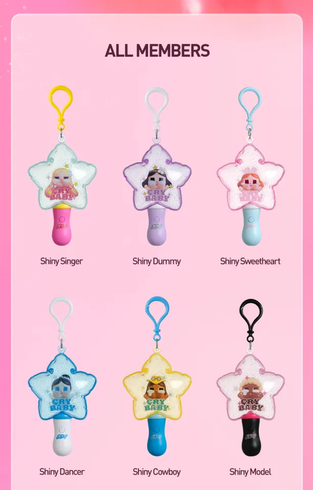 POP MART CRYBABY SHINY SHINY Series-Luminous Pendant Blind Box