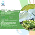 Plastik Lembaran PE Cor Double Layer/ Rol - Lebar 1,5m Tebal 30micron. 