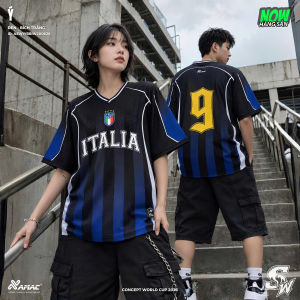 Áo Lưới ITALYA Siêu Mát Vải Street Cool Thoát Khí Form Rộng Trẻ Trung Nam Nữ Đều Phối Đồ Đẹp Size S đến 2XL Menswear
