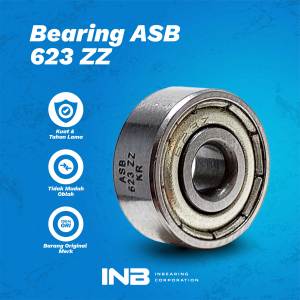 Laker Bearing 623 ZZ ASB INB Original ASB