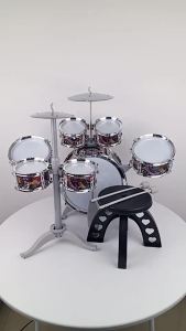 Junior Maestro Drums Ages 3+ Percussion Instrument Set Gift For Kids by WISHLAND