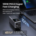 Sạc dự phòng UGREEN PB721 20000mAh Laptop Power Bank PD 130W Fast Charging for Dell Lenovo MacBook Air Samsung S24 iPhone 16 15 14 13 Pro Max for Pixel iPad Xiaomi Huawei Mobile Phones Power Adapter Model：35524. 