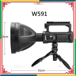 HOME+B W591 Camping TorchLight Jungle Search Powerful Camping Spotlight Tent Lamp Flash Light Hutan Extra Long Lighting Hunting
