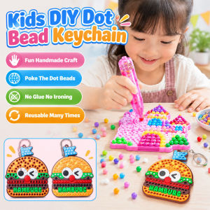 JMY - Kids DIY Beaded Keychain