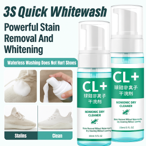 🎉Powerful Stain Removal🎉Deep Cleaning Cleaner Foaming Brush Shoe Cleaner Stain Remover Brightener Powerful Stain Removal Foam Cleaning Tool Shoe Brightener with Brush Effective Shoe Stain Remover and Brightener Foaming Shoe Cleaner
