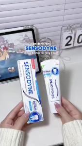 Kem đánh răng Sensodyne dòng Whitening Giảm ê buốt và trắng răng