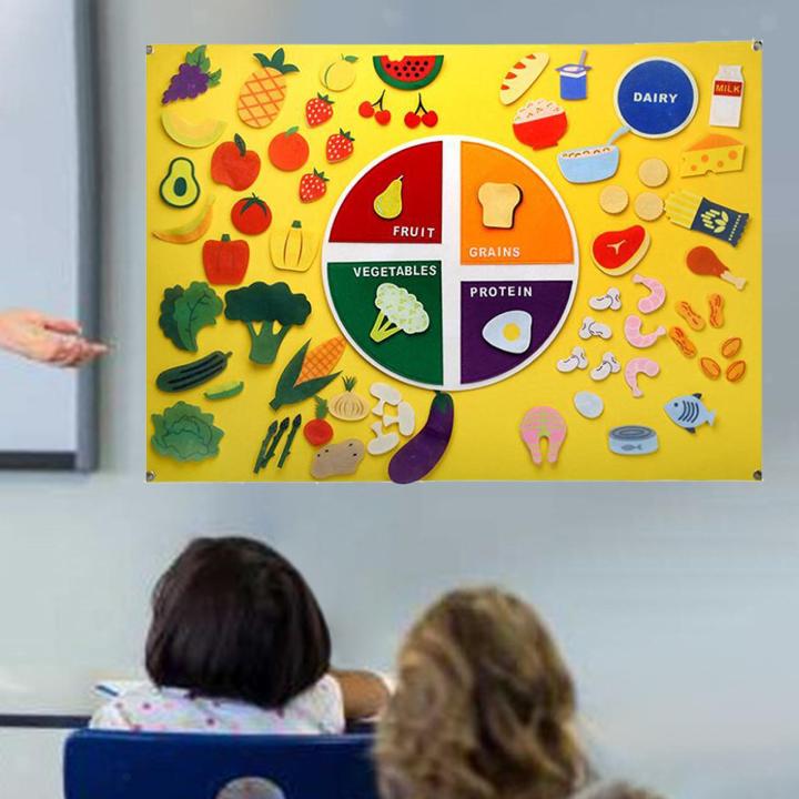 Felt Board Story Set Wall Activity Storytelling Teaching Preschool Felt