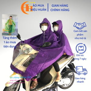 Áo Mưa 1 Người 2 Người Choàng kính Vải Dù Áo Mưa đi xe máy