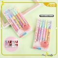 ONE-A114 Highlighter Pastel 2 Sisi Isi 6pcs 12 Warna / Spidol Penanda Teks Set Alat Tulis Sekolah. 