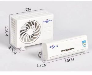 mini Airน้ําหอมรถยนต์ น้ำหอมปรับอากาศในรถยนต์ เครื่องปรับอากาศพลังงานแสงอาทิตย์ขนาดเล็ก ดับกลิ่น น้ำหอมติดรถยนต์