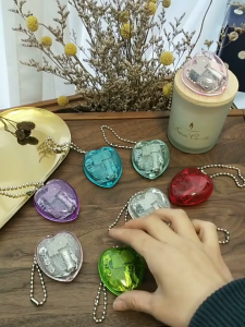 Hộp nhạc trái tim thanh lịch với âm nhạc nhẹ nhàng độc đáo Đồ treo trang trí hoàn hảo cho kiểu dáng phòng ngủ và dịp đặc biệt