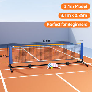 Standard Pickleball Net Outdoor Portable Pickleball Net Training Sports Tennis Badminton Pickleball Net Stand