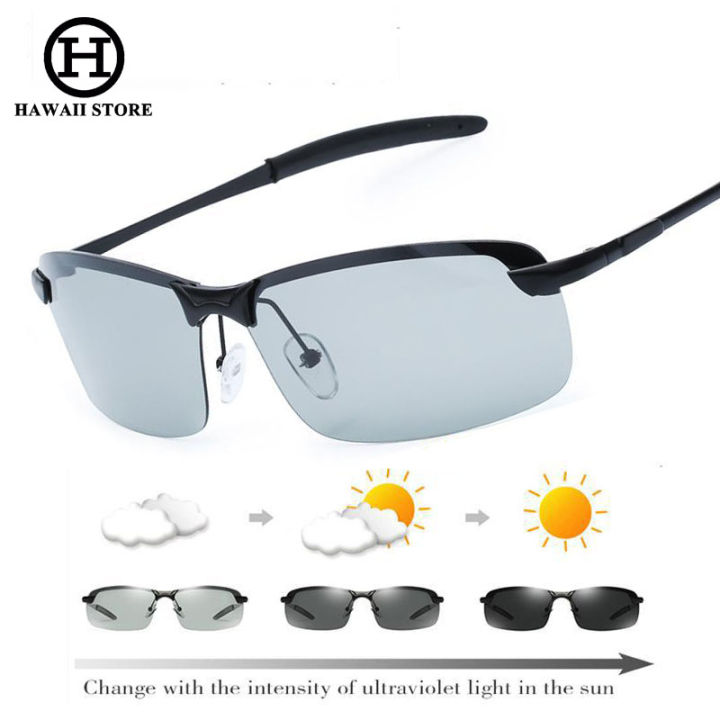 Men Alloy Polarized Sunglasses Brand Original Design Goggles UV400