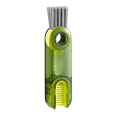 3 In 1 Multifunctional Bottle Cleaning Brush Cup Lid Crevice Cleaning Brush Silicone Bottle Gap Cleaner Brush Cup Cleaner Brush