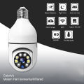 【Local delivery in Malaysia】E27 CCTV Wireless Bulb Camera Outdoor Waterproof Motion Detection 360° Rotation wifi IP Security Camera 3M Full Color Nigth Vision Camera. 