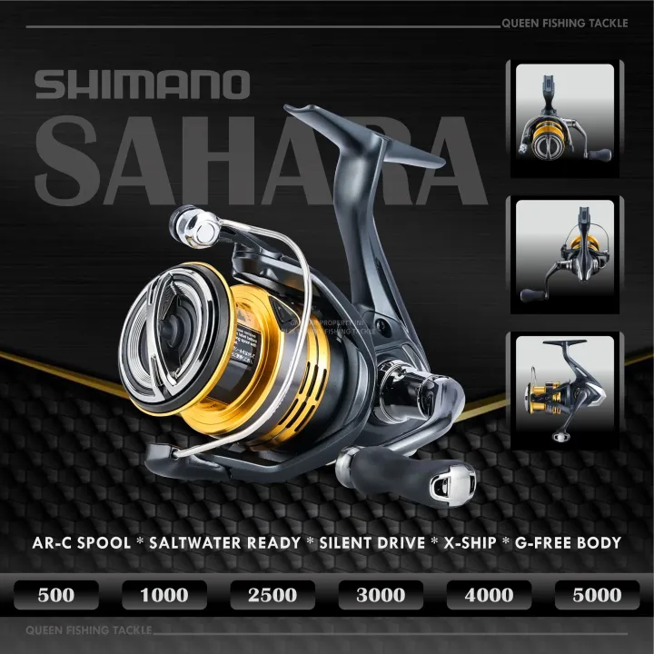 REEL SHIMANO NASCI 1000 / 2500 / 3000 / 5000