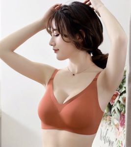 READY STOCK Lenna Lingerie Thai Latex 8.0 Bra Women Bra 3D Solid Push Up Seamless Ice-silk Wireless Breathable Comfortable Elastic Multi Function New Fashion bra