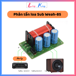Phân tần loa sub | Giá 1 mạch | Mạch phân tần loa sub Weah-85 | Dùng cho loa siêu trầm 12m đến 25cm