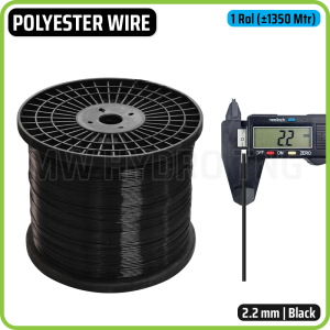 1 Rol Agricultural Polyester Wire for Greenhouse Vineyard Trellis | Kawat Tali Polyester Pertanian untuk Rumah Kaca Rambatan Tanaman Anggur