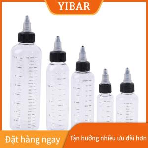 YIBAR 30ml-250ml nhựa PET lỏng Công suất dropper chai sắc tố mực container