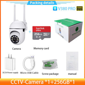 CCTV IP Camera WIFI cctv v380 pro jarak jauh cctv mini sambung ke hp cctv satu paket lengkap cctv wireless wifi kamera cctv untuk rumah sisi tv pakai hp jarak jauh