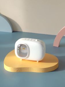 Kids Alarm Clock Cute Night Light for Children Snooze Desk Clock Rechargeable Battery Powered Vite Wake Up Kids Gifts