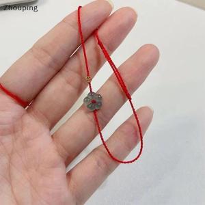 【ZP】 Flash Sale Cute Fashion Creative Lucky Rich Flower Hand Rope Ring For Women Men Adjustable Handmade Braid Bracelets Jewelry Couple Gifts