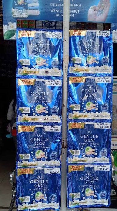 DETERJEN CAIR SACHET MURAH PROMO ISI 10PCS - (SO SOFT - GENTLE GEN - SO
