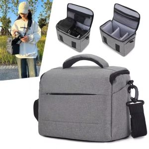 DEGRAD Nylon Material Camera Storage Bag Portable Size Waterproof DSLR Camera Shoulder Bag High-quality Adjustable Straps Camera Crossbody Bag Photographer Use