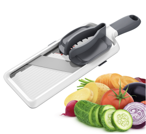 Dụng cụ thái lát rau củ siêu nhanh tuỳ chỉnh độ dày dùng cắt lát dưa leo chanh cà rốt phù hợp nhiều lại rau củ