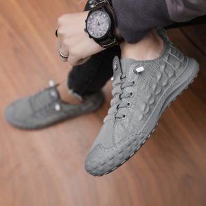 Leedoo Sepatu Running Sneaker Pria Tali Sepatu Olahraga Badminton Cowok Kets Casual MC106