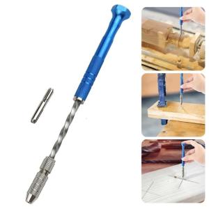 Semi Automatic Drill Hand Drill Pin Vise Driller Steel Push Drill Tools for Wood Craft Multifunctional