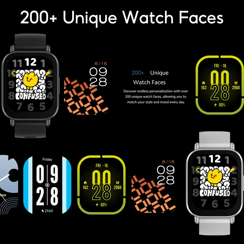 【1 Years Warranty】Xiaomi Redmi Watch Active Global Version LCD  Display Smart Watch Support Bluetooth Phone Call