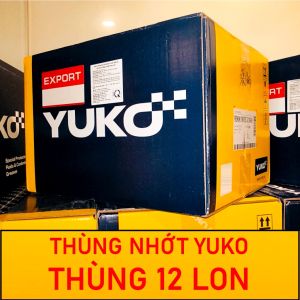 Thùng Nhớt xe máy Yuko Premium Synthetic 20W50 SN 1L - Yuko 20w50 nhập khẩu Châu Âu