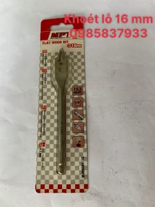 Lưỡi tạo lỗ 16 mm dài 152 mm dùng tạo lỗ dễ dàng hiệu quả thuận tiện tuổi thọ dài lâu thuận tiện an toàn tại Máy NTT