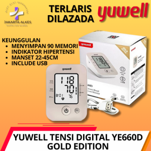 Tensimeter Digital Yuwell YE 660D Tensi Digital