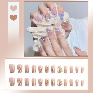 Set móng tay Nails By Mia 24 móng sáng bóng và quyến rũ Z084