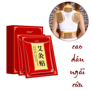 Cao Dán Ngải Cứu Nội Địa Trung Miếng Dán Ngải Cứu Giảm Đau Nhức Cơ Thể Gói 50 Miếng