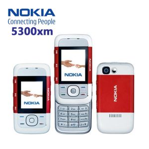 ของแท้สําหรับ Nokia 5300แป้นพิมพ์คลาสสิกโทรศัพท์มือถือแบบเลื่อนปลดล็อกพื้นฐาน