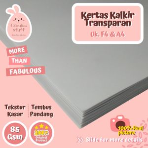 Kertas Kalkir 85 gsm F4 A4: Kualitas & Keunggulan